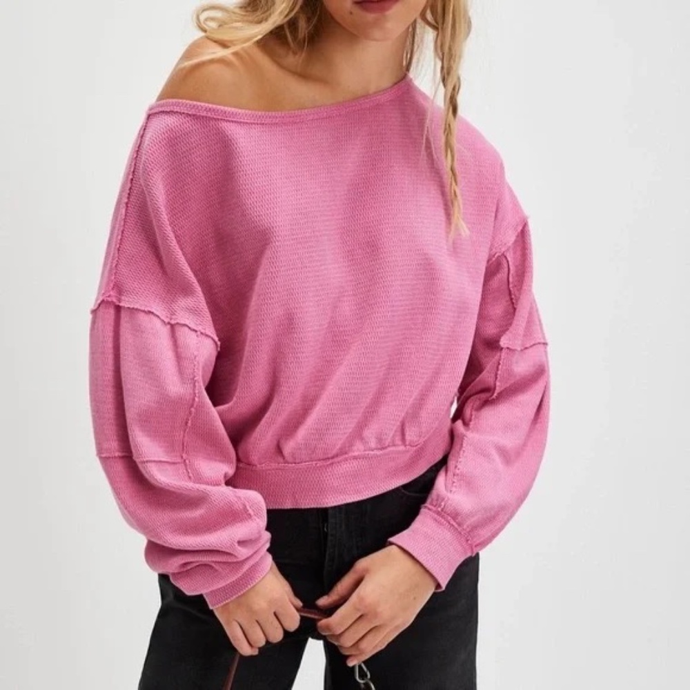 We The Free Ife Pullover in Pinky Promise Combo